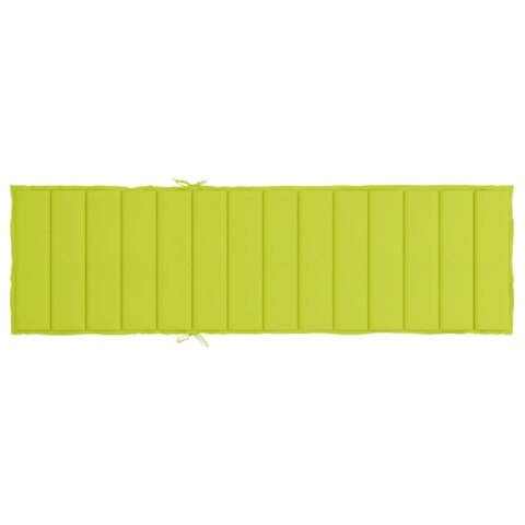 PODUSZKA NA LEŻAK JASNOZIELONA 200X50X3CM TKANINA OXFORD