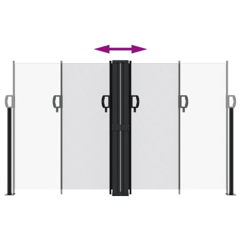 ZWIJANA MARKIZA BOCZNA BIAŁA 140X600CM