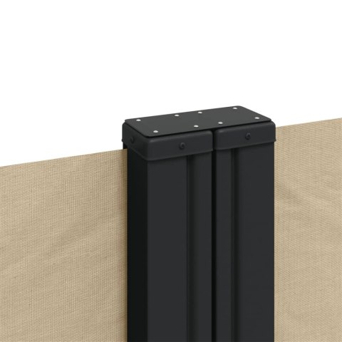 ZWIJANA MARKIZA BOCZNA BEŻOWA 120X1000CM