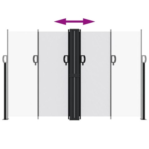 ZWIJANA MARKIZA BOCZNA BIAŁA 160X600CM