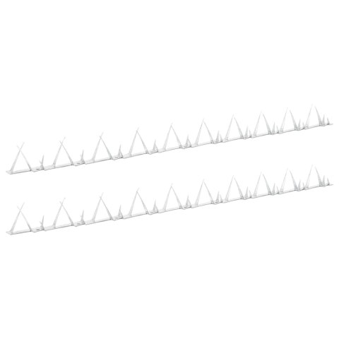 MOCNE KOLCE PRZECIW PTAKOM NA PTAKI 2 SZTUKI DŁ 1M DŁ. CAŁKOWITA 2M