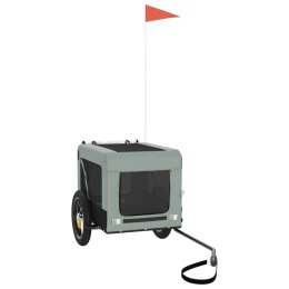 PRZYCZEPKA ROWEROWA DLA ZWIERZĄT TKANINA OXFORD I ŻELAZO