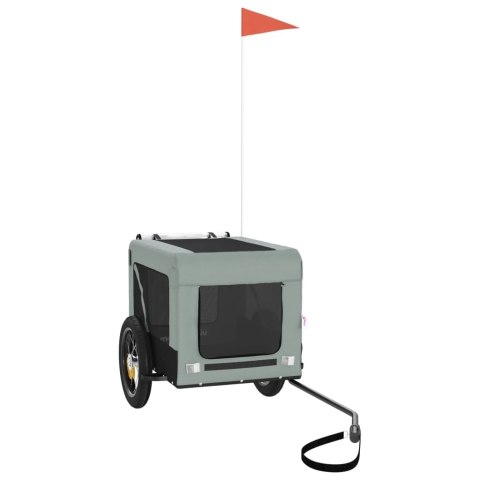 PRZYCZEPKA ROWEROWA DLA ZWIERZĄT TKANINA OXFORD I ŻELAZO