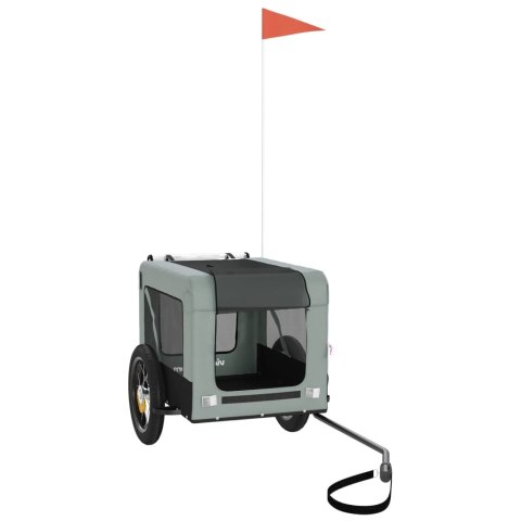 PRZYCZEPKA ROWEROWA DLA ZWIERZĄT TKANINA OXFORD I ŻELAZO