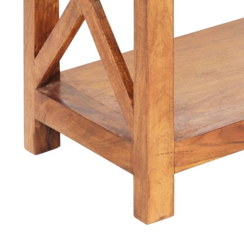 REGAŁ NA KSIĄŻKI 60X30X160CM AKACJA W MIODOWYM KOLORZE