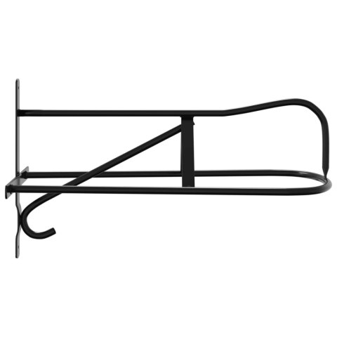 WIESZAK NA SIODŁO ŚCIENNY CZARNY ŻELAZNY