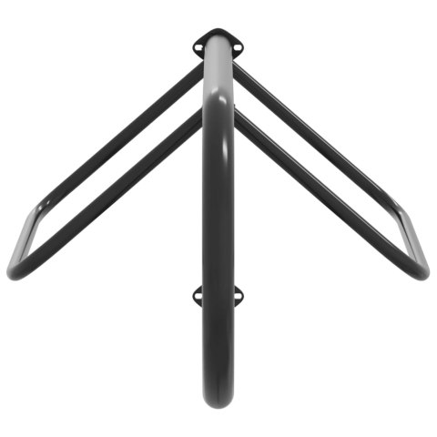 WIESZAK NA SIODŁO ŚCIENNY CZARNY ŻELAZNY