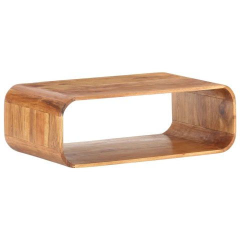 STOLIK KAWOWY 90X 50X 30CM LITE DREWNO AKACJOWE