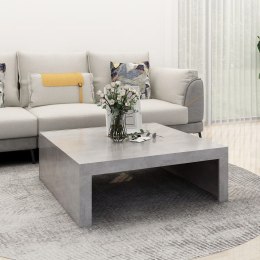 STOLIK KAWOWY SZAROŚĆ BETONU 100X100X35CM