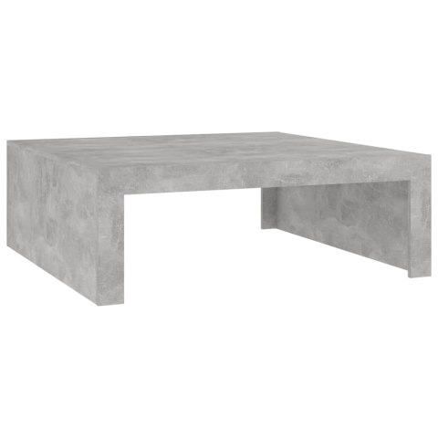 STOLIK KAWOWY SZAROŚĆ BETONU 100X100X35CM