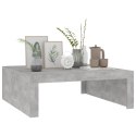 STOLIK KAWOWY SZAROŚĆ BETONU 100X100X35CM