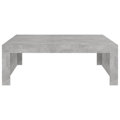 STOLIK KAWOWY SZAROŚĆ BETONU 100X100X35CM