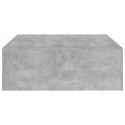 STOLIK KAWOWY SZAROŚĆ BETONU 100X100X35CM