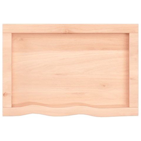 BLAT DO ŁAZIENKI 60X40X(2-4)CM SUROWE LITE DREWNO