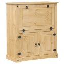 SZAFKA NA WINO CORONA 97X45X114CM LITE DREWNO SOSNOWE