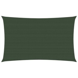 ŻAGIEL PRZECIWSŁONECZNY 160G/M² CIEMNOZIELONY 5X7M HDPE