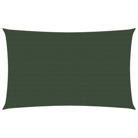 ŻAGIEL PRZECIWSŁONECZNY 160G/M² CIEMNOZIELONY 5X7M HDPE