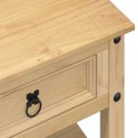 STOLIK KAWOWY Z SZUFLADAMI CORONA 100X48X45CM DREWNO SOSNOWE
