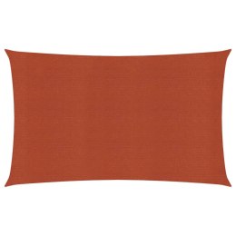 ŻAGIEL PRZECIWSŁONECZNY OGRODOWY MARKIZA TARAS 160G/M² TERAKOTA 3X6M