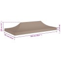 DACH DO NAMIOTU IMPREZOWEGO 6X3M TAUPE 270G/M²