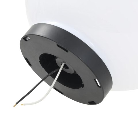 LAMPY ZEWNĘTRZNE LED 2 SZT. KULE 25CM PMMA