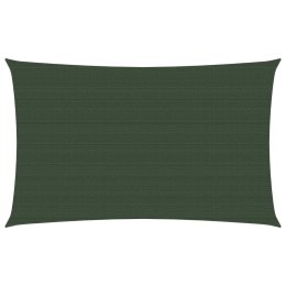 ŻAGIEL PRZECIWSŁONECZNY 160G/M² CIEMNOZIELONY 3X5M HDPE