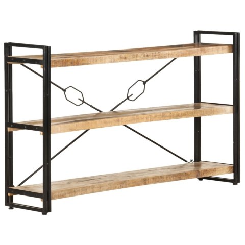 3-POZIOMOWY REGAŁ 140X30X80CM LITE DREWNO MANGO