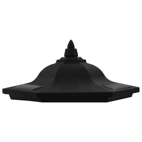 LAMPY SOLARNE DO OGRODU 6 SZT. LED CZARNE