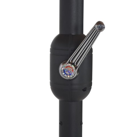 PARASOL OGRODOWY NA SŁUPKU ALUMINIOWYM 460X 270CM TERAKOTA