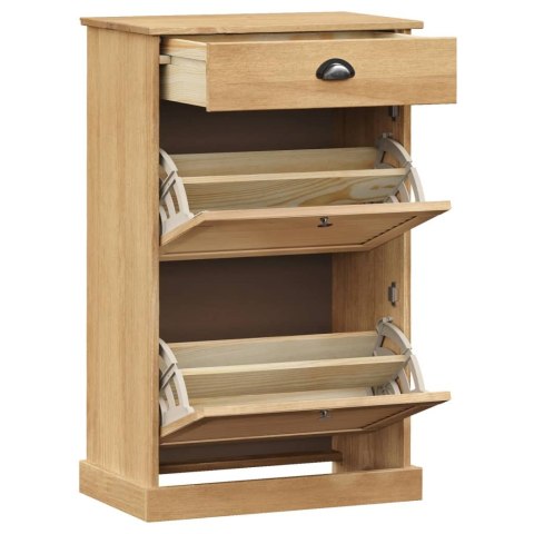 SZAFKA NA BUTY VIGO 60X35X96CM LITE DREWNO SOSNOWE