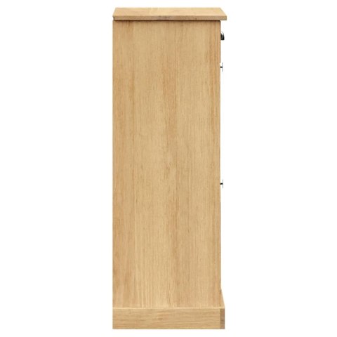 SZAFKA NA BUTY VIGO 60X35X96CM LITE DREWNO SOSNOWE