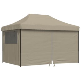 NAMIOT IMPREZOWY TYPU POP-UP Z 4 ŚCIANKAMI KOLOR TAUPE