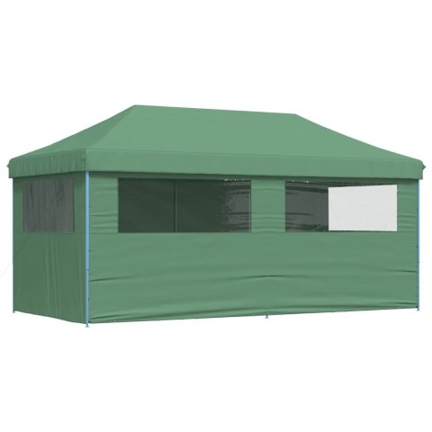 NAMIOT IMPREZOWY TYPU POP-UP Z 4 ŚCIANKAMI 80X292X315CM ZIELONY