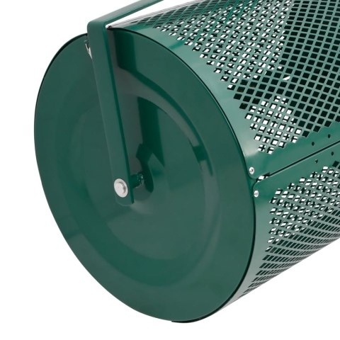 ROZRZUTNIK DO KOMPOSTU ZIELONY Ø40X60CM STAL