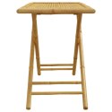 SKŁADANY STOLIK OGRODOWY 110X55X75CM BAMBUSOWY