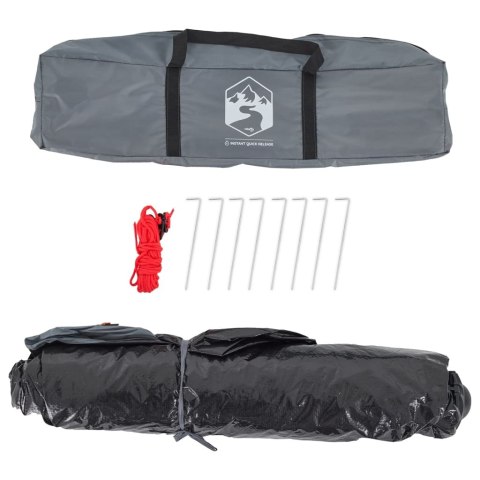 NAMIOT 2-OS. SZARO-POMARAŃCZOWY SZYBKIE ROZKŁADANIE