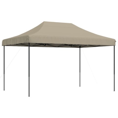 SKŁADANY NAMIOT IMPREZOWY TYPU POP-UP TAUPE 440X292X315CM