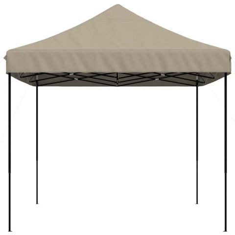 SKŁADANY NAMIOT IMPREZOWY TYPU POP-UP TAUPE 440X292X315CM
