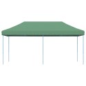 SKŁADANY NAMIOT IMPREZOWY TYPU POP-UP ZIELONY 580X292X315CM