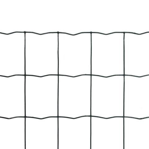 EURO OGRODZENIE STALOWE 10X 1,0M ZIELONE