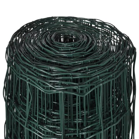 EURO OGRODZENIE STALOWE 10X 1,0M ZIELONE