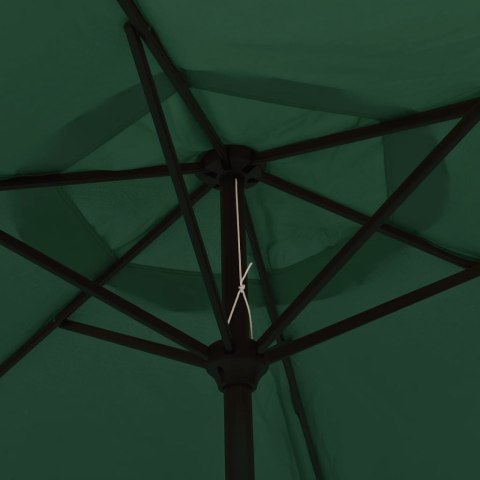 PARASOL ZIELONY 200X 224CM ALUMINIUM
