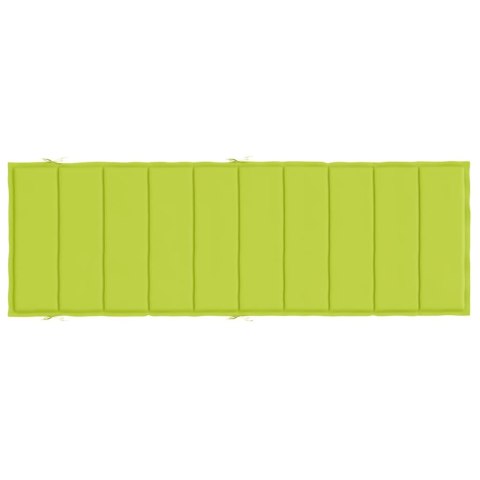 PODUSZKA NA LEŻAK JASNOZIELONA 186X58X3CM TKANINA OXFORD