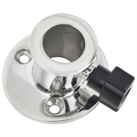 OKRĄGŁE PODSTAWY DO DASZKA BIMINI 2 SZT. RURKI 26MM STALOWE