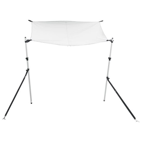 PRZEDŁUŻENIE ZADASZENIA ŁODZI T-BIMINI 170X170X(113-182,5)CM BIAŁE