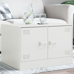 STOLIK KAWOWY BIAŁY 67X50X44CM STAL