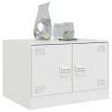 STOLIK KAWOWY BIAŁY 67X50X44CM STAL