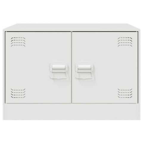STOLIK KAWOWY BIAŁY 67X50X44CM STAL