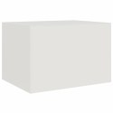 STOLIK KAWOWY BIAŁY 67X50X44CM STAL