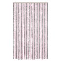 ZASŁONA PRZECIWKO OWADOM SREBRNO-RÓŻOWA 118X220CM SZENIL